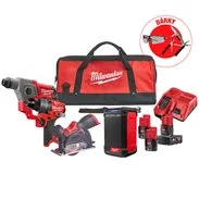 MILWAUKEE Sada aku nářadí M12 FPP4A2-423B + Dárky